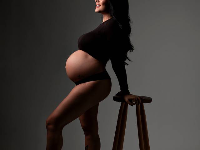 Gestante de Ensaio Luana