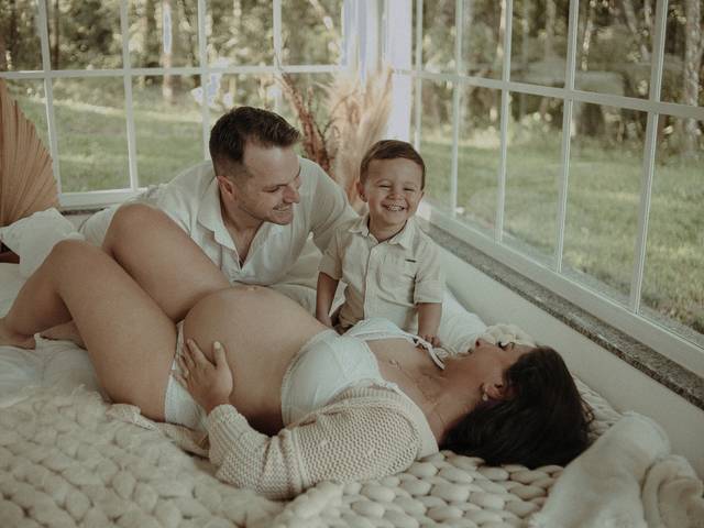 Gestante de A espera de Henrique...