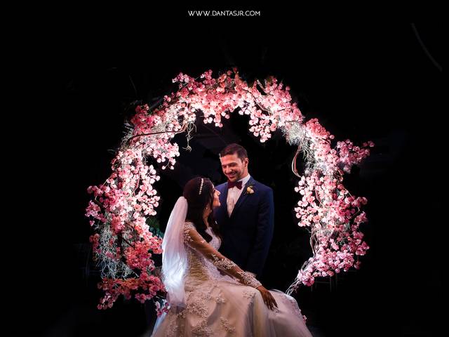 Casais de Casamento de Savanna e Djanino