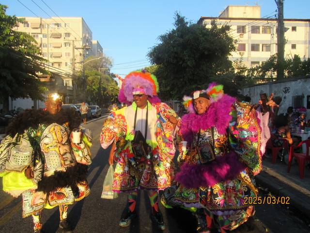 Ensaio tecnico de Ensaio técnico bate-bola no carnaval 2025