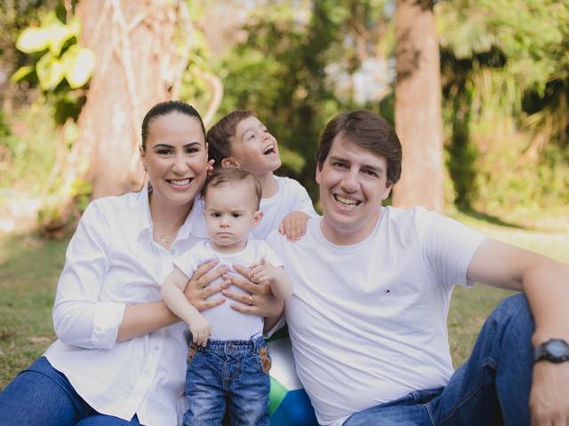 Ensaios de José Henrique e família