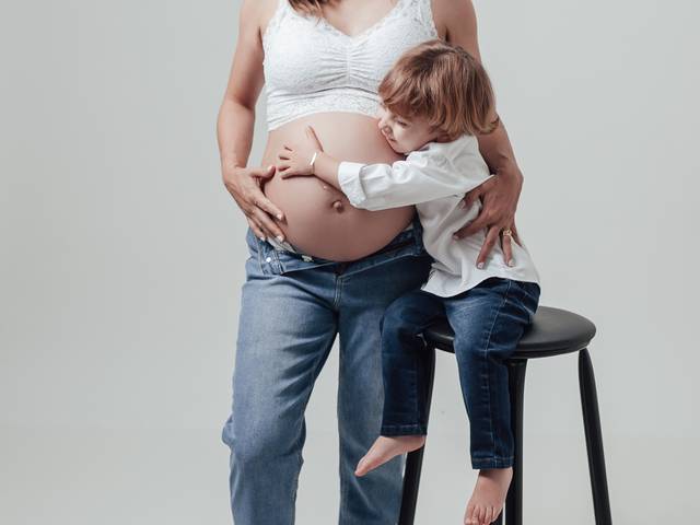 Gestante de A espera da Maria Luiza