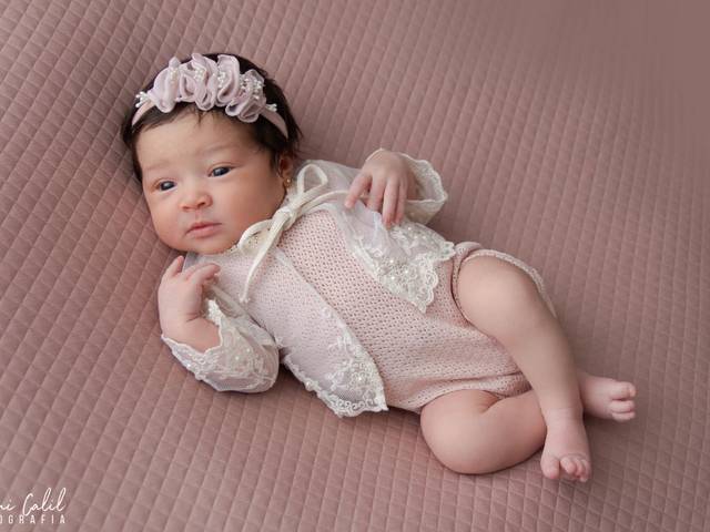 Newborn de Maria Sophia 7 dias