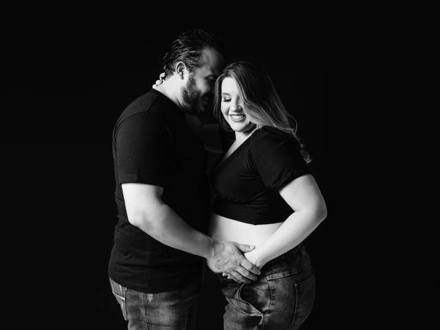 Gestante de A espera da Maria Luiza