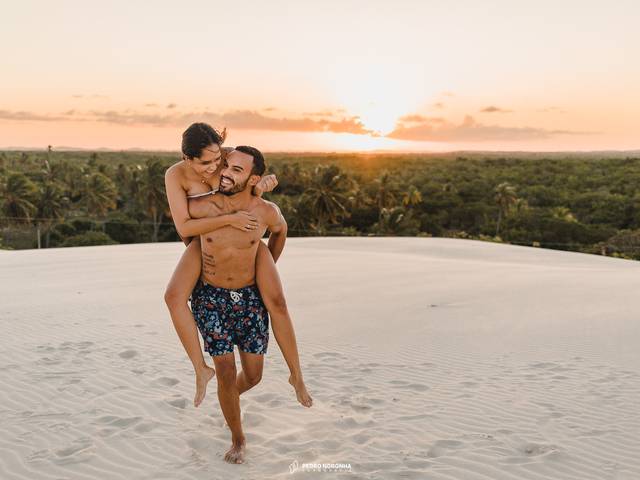 Ensaio de Casal de Joana e Bruno - Pré-Casamento