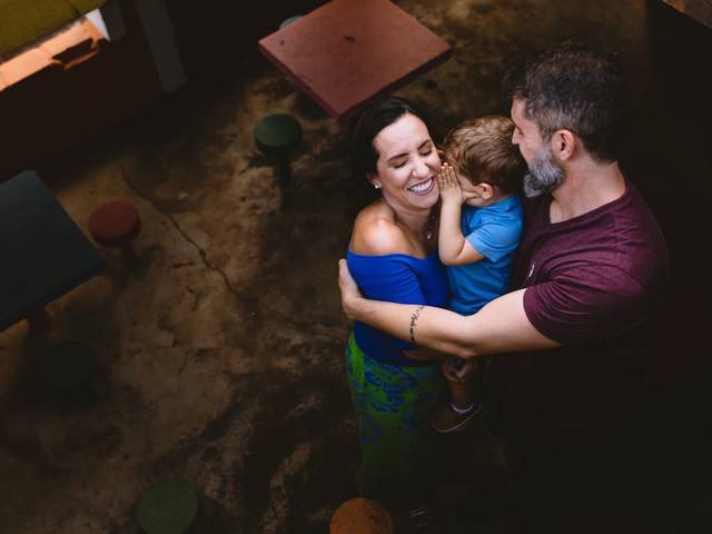 Família de Andressa + Marcelo = Pedro