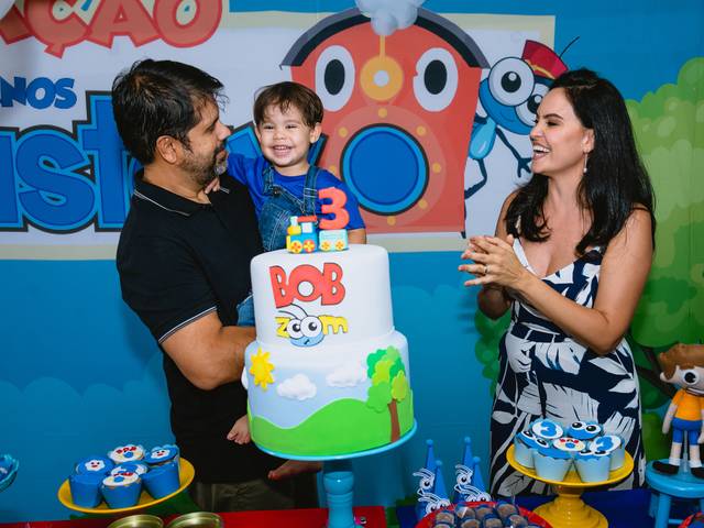 Festa Infantil de Aniversário Gustavo 3 anos