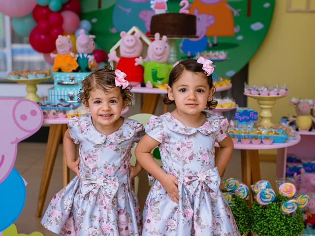 Festa Infantil de Aniversário Helena & Luisa 2 anos