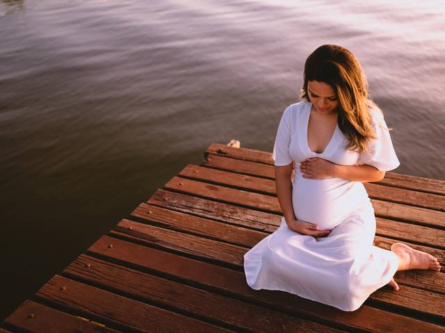 Gestante de Crislaine + Eduardo = Beto + Maria Eduarda