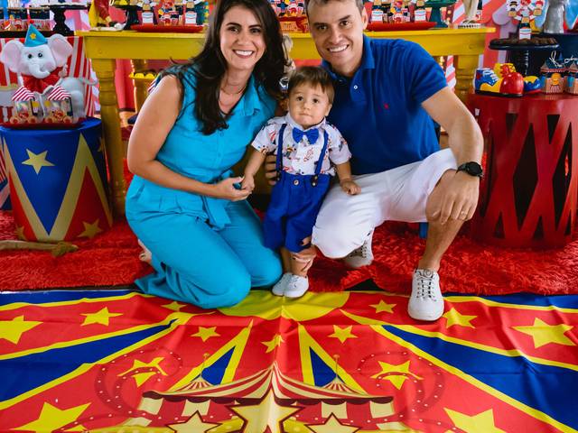 Festa Infantil de Aniversário Felipe 1 ano