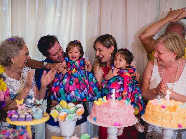 Festa Infantil de Aniversário de 1 ano da Gabriela e da Letícia