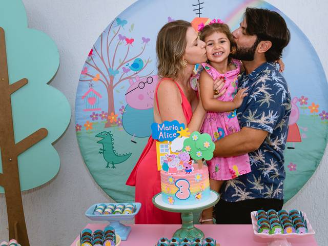 Festa Infantil de Aniversário Maria Alice 3 anos