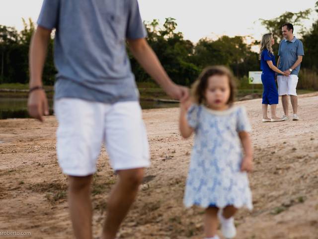 Família de Diana & Rogério = Junior + Mariana