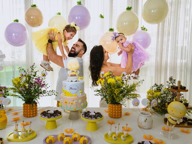 Festa Infantil de Aniversário Melissa 1 ano