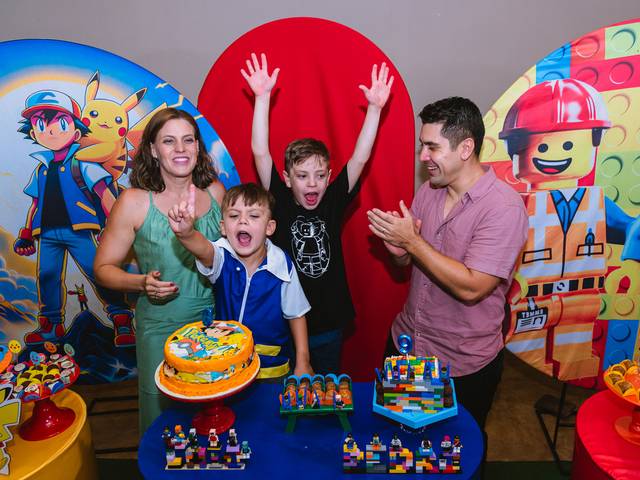 Festa Infantil de Aniversário Pedro 9 anos e Kaio 6 anos