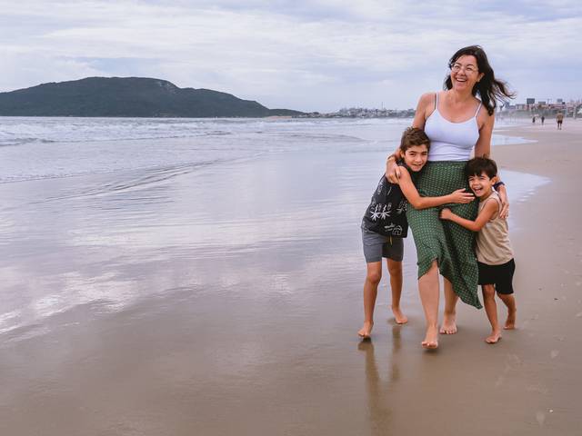 Família de Raiane, Miguel e Daniel