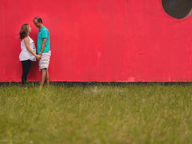 Gestante de Aloncia & Rogaciano = Cassiano + Lorena + Joaquim