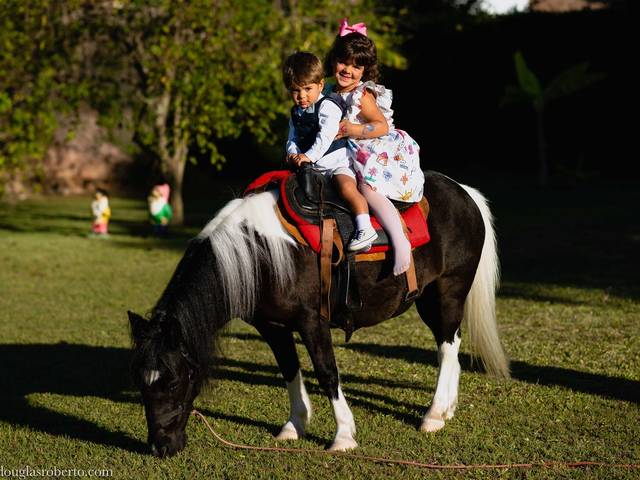 Festa Infantil de Aniversário de 2 e 4 anos do Rafael e da Fernanda