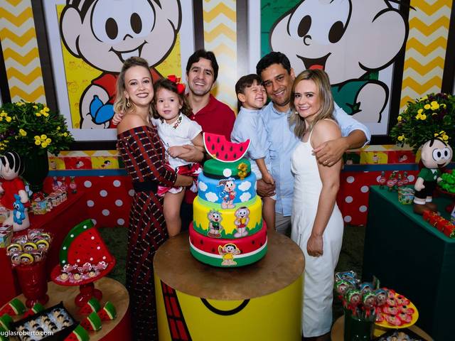 Festa Infantil de Aniversário de 3 anos do Bernardo e 4 anos da Laura