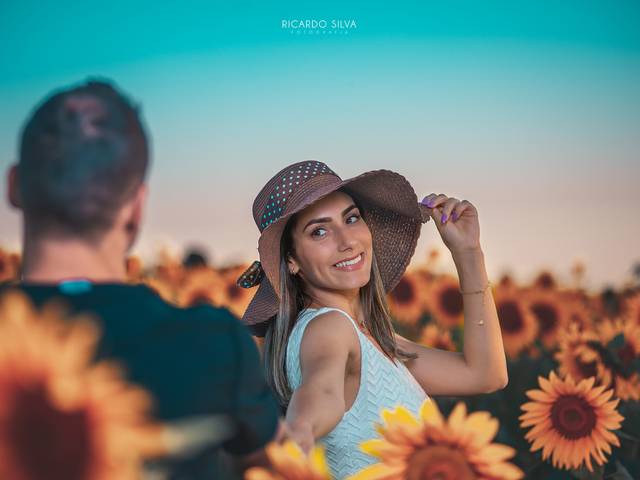 Pre wedding de Lidia & João-Girassol 