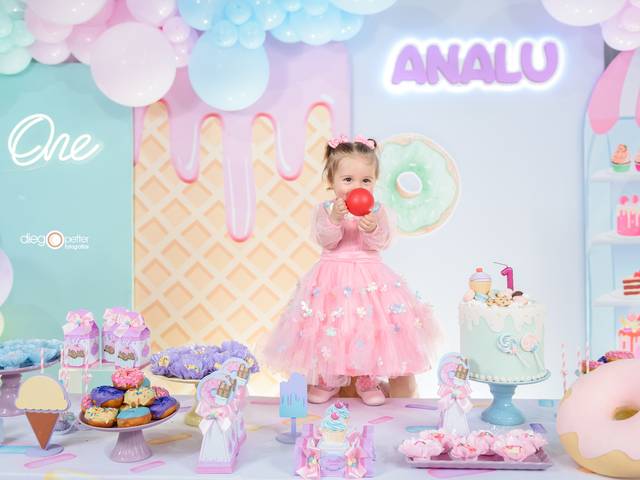 Aniversários de 1º Aninho da Analu