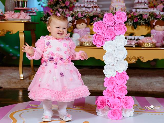 Aniversários de 1º aninho Giovanna