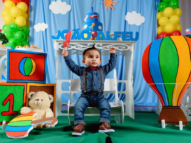 Aniversários de 1º aninho João Alfeu