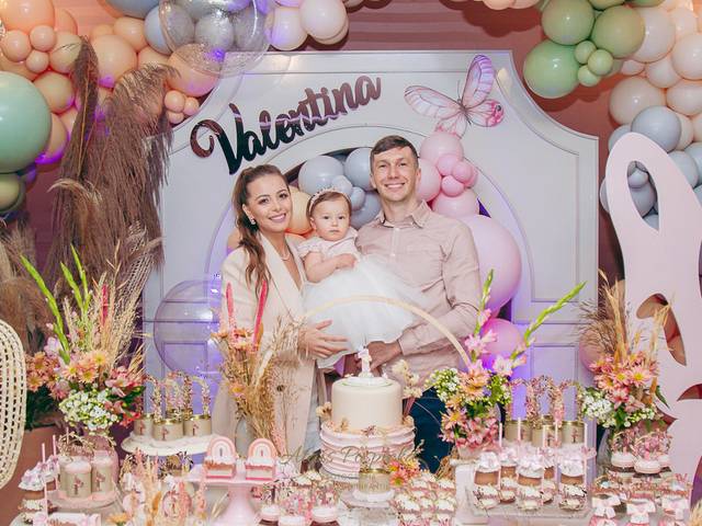 Eventos de Valentina 1 aninho B-day 