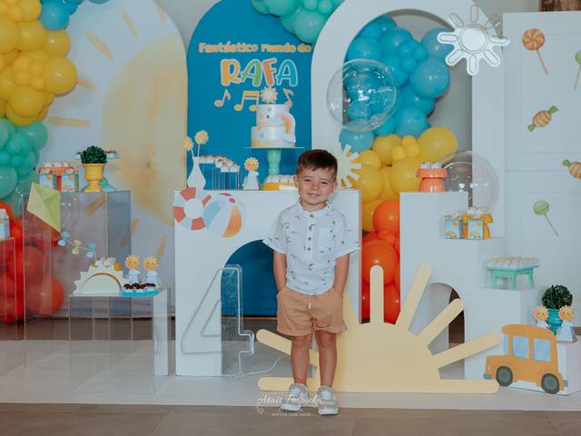 Eventos de Mundo encantado do Rafa - B day 4 anos 