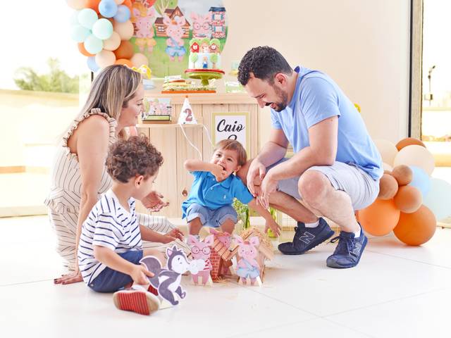 Aniversários de O SEGUNDO ANINHO DE CAIO - EM CASA