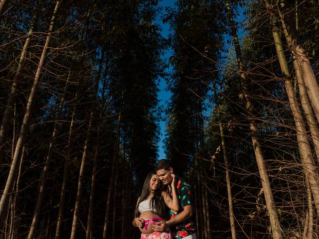 Gestante de Ariane + Washington = A doce espera por Heloa