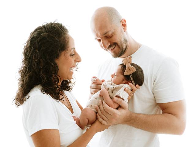 Newborn de Ensaio Newborn em Estúdio