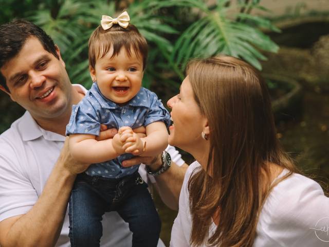 Família de 1 ano Manu - Ensaio Família
