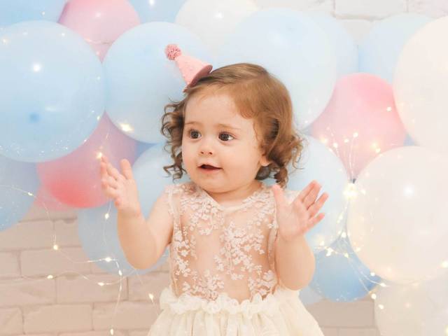 Smash the cake de Primeiro Aniversário - Catarina