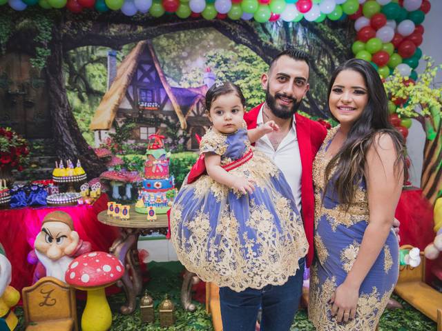 Aniversário infantil de Aya - 01 Ano