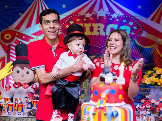 Aniversário infantil de Mario Felipe - 01 Ano