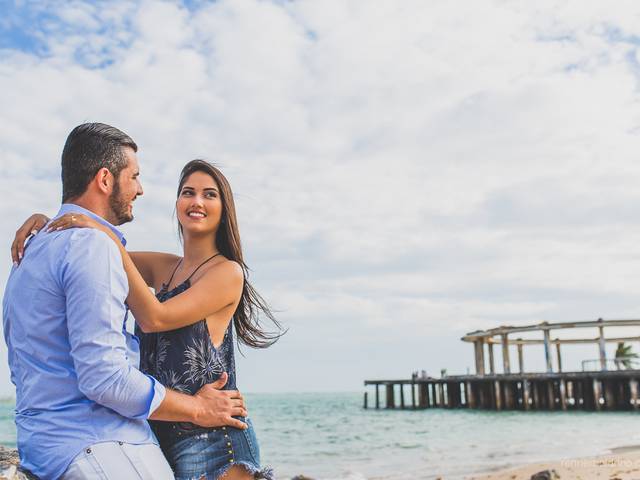 Ensaio de Taysa e Henrique