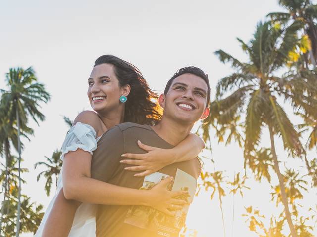 Ensaio de Isabela e Leo