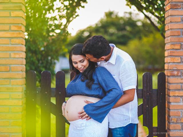 Gestante de Malu e Victor