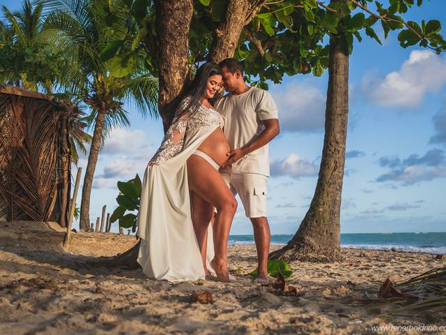 Gestante de Rulliane e Gustavo