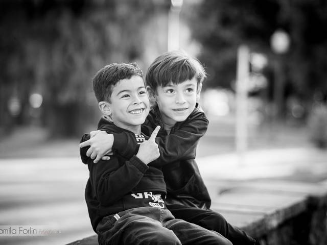 Momentos especiais de Pedro e Miguel