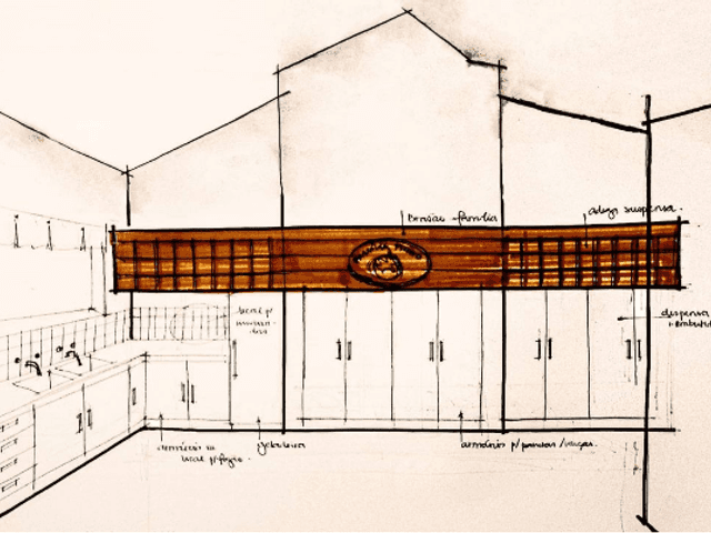 Interiores de Residência E.P.
