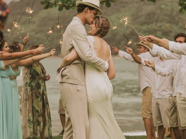 Casamento de Samara e Luiz - Praia Santa Rita, Ubatuba