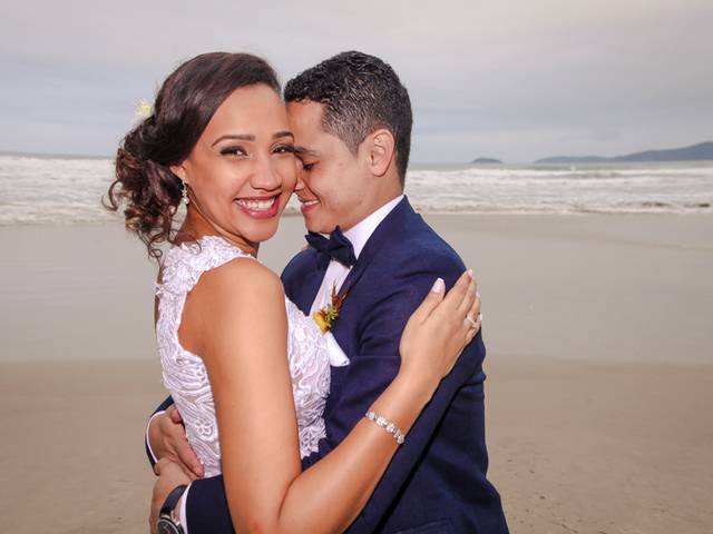 Casamento de Natália e César - Praia das Toninhas, Ubatuba