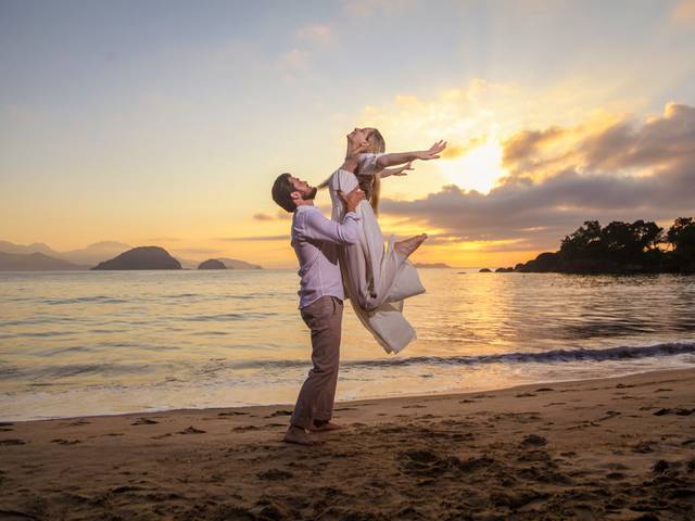 Ensaio de Erika e Renan