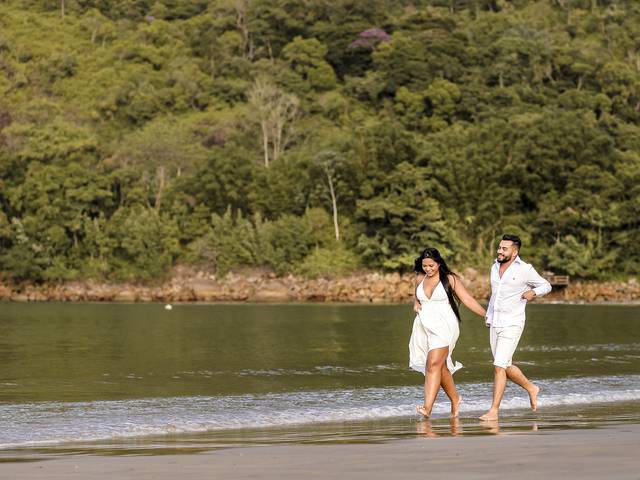 Ensaio de Crislei e Alan - Ensaio Casal, Ubatuba