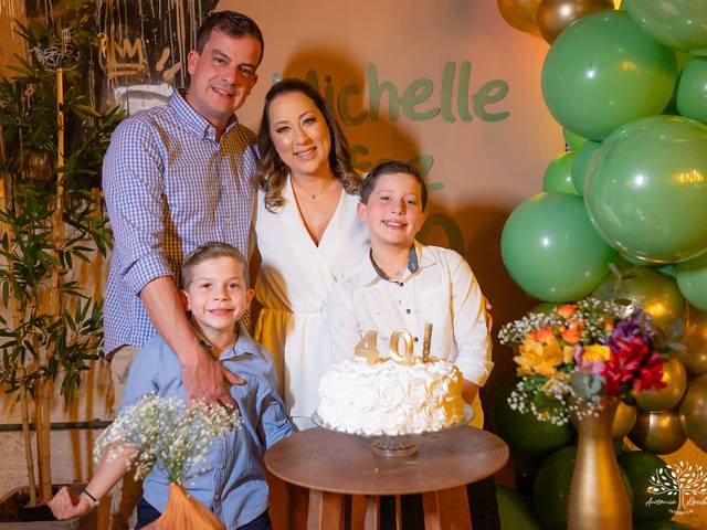 Eventos Sociais de Michelle 40 Anos