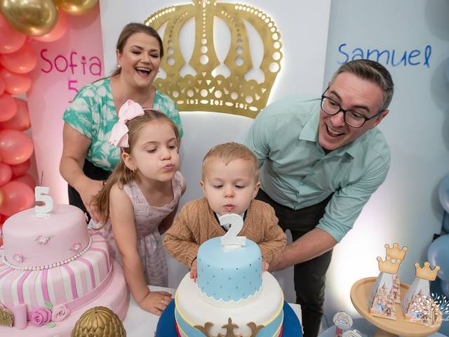 Festa Infantil de Sofia 5 anos e Samuel 2 anos