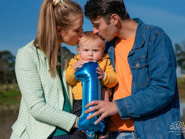 Ensaio Infantil/Família de Emílio 1 ano