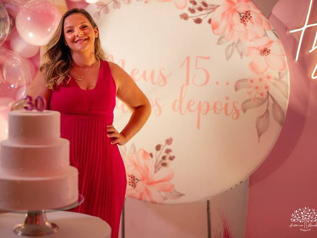 Eventos Sociais de Franceline 30 anos